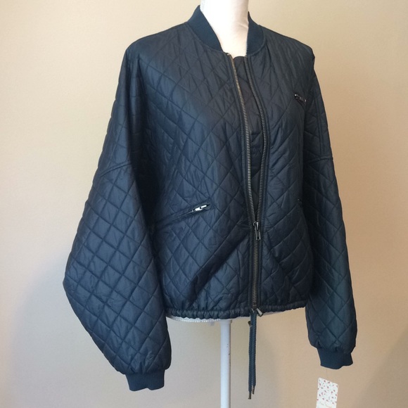Free People Quilted Bomber Jacket - Picture 5 of 6